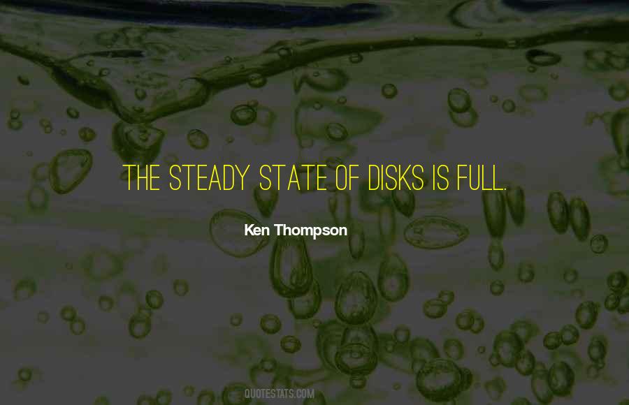 Steady State Quotes #1116386