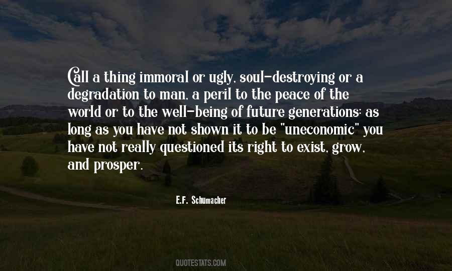 Quotes About Being Immoral #983138