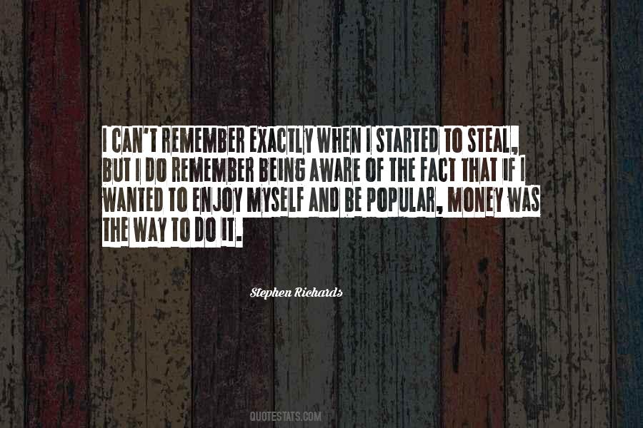 Steal Money Quotes #468946