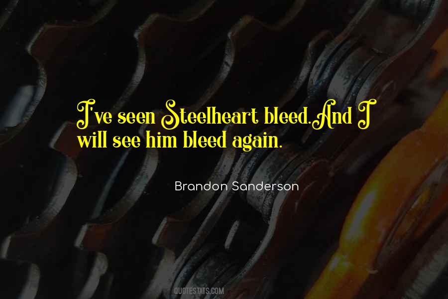 Steelheart Brandon Sanderson Quotes #1024885