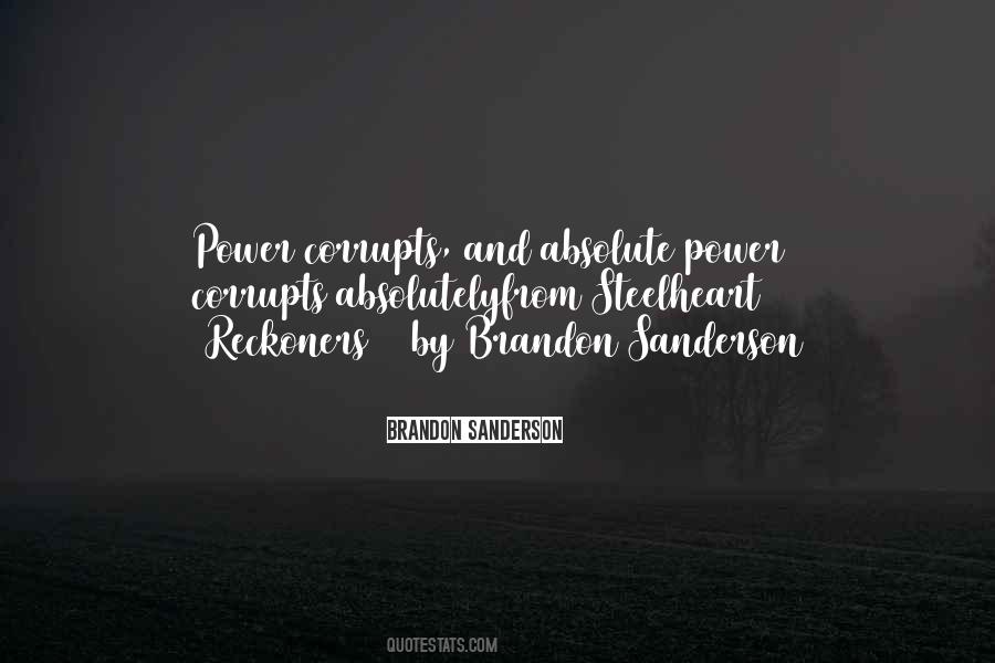 Steelheart Brandon Sanderson Quotes #954050