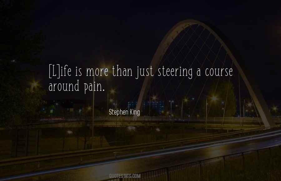 Steering Life Quotes #247408