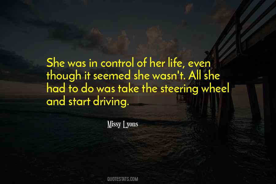 Steering Wheel Life Quotes #619638