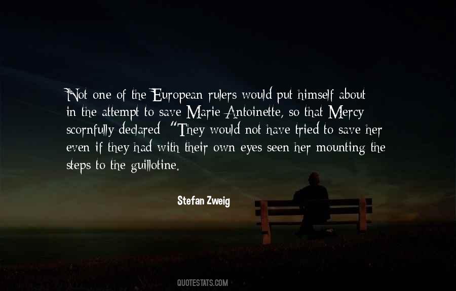 Stefan Zweig Marie Antoinette Quotes #358099