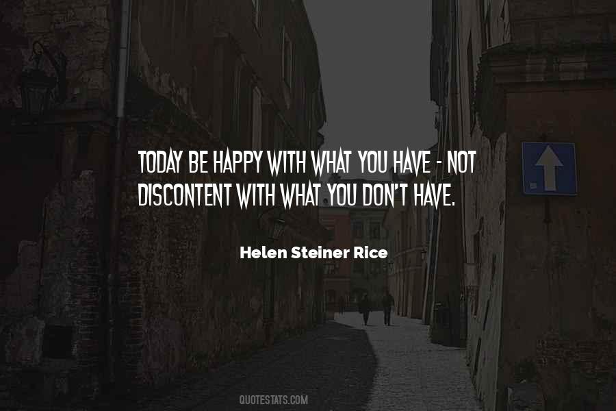 Steiner Rice Quotes #1824757