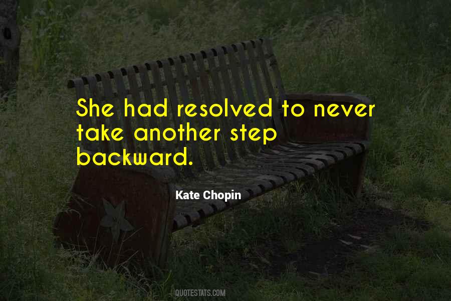 Step Backward Quotes #792242