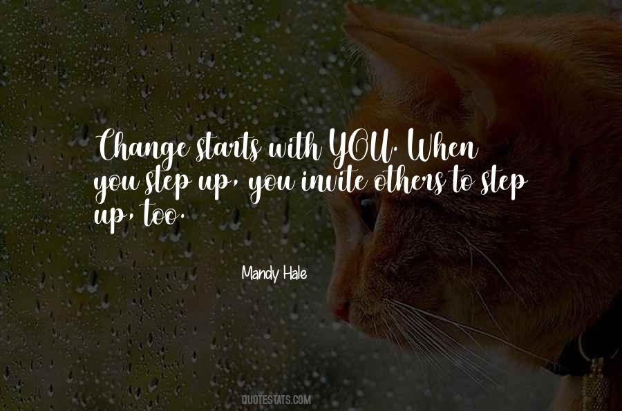 Step Change Quotes #929773