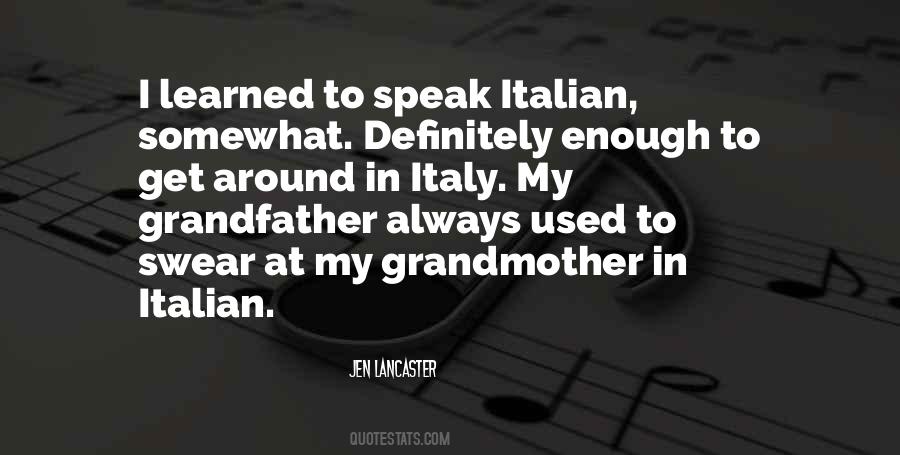 Quotes About Italy #1050198