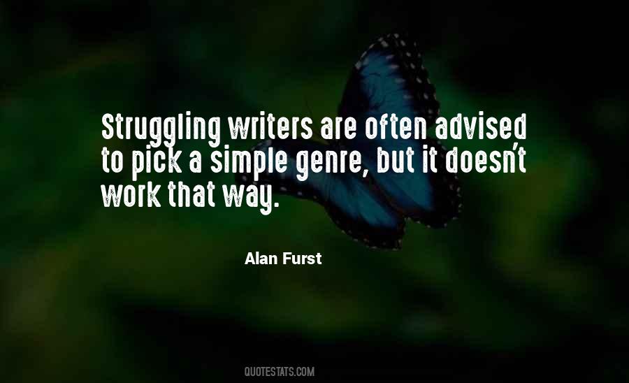 Quotes About Struggling Writers #593260