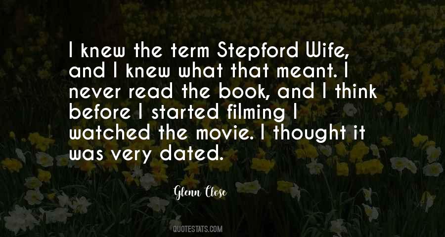 Stepford Wife Quotes #112012