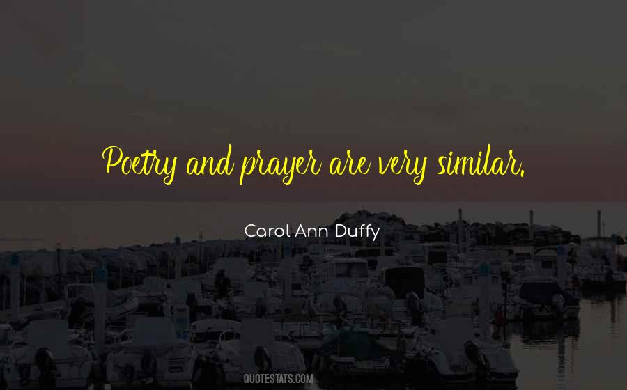 Quotes About Carol Ann Duffy #1598881
