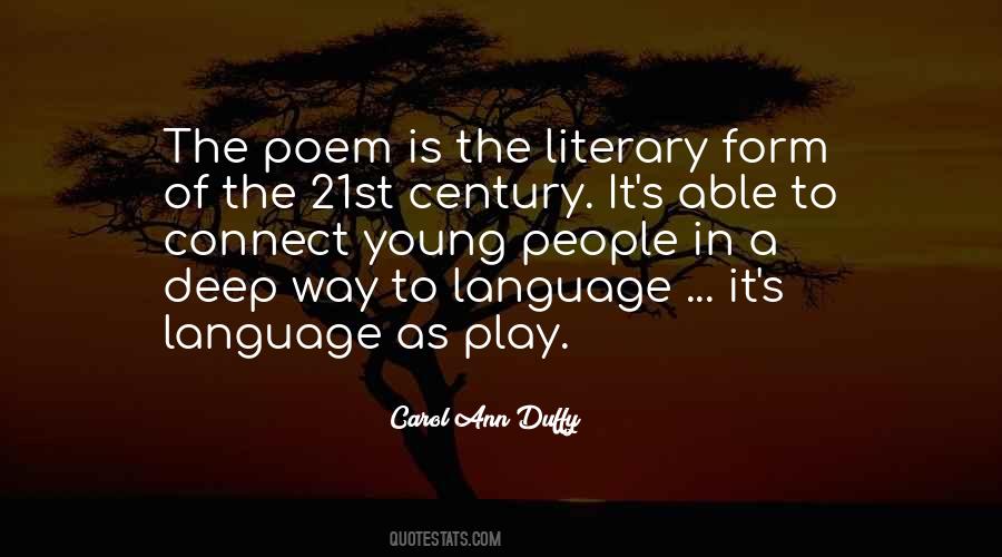 Quotes About Carol Ann Duffy #615022