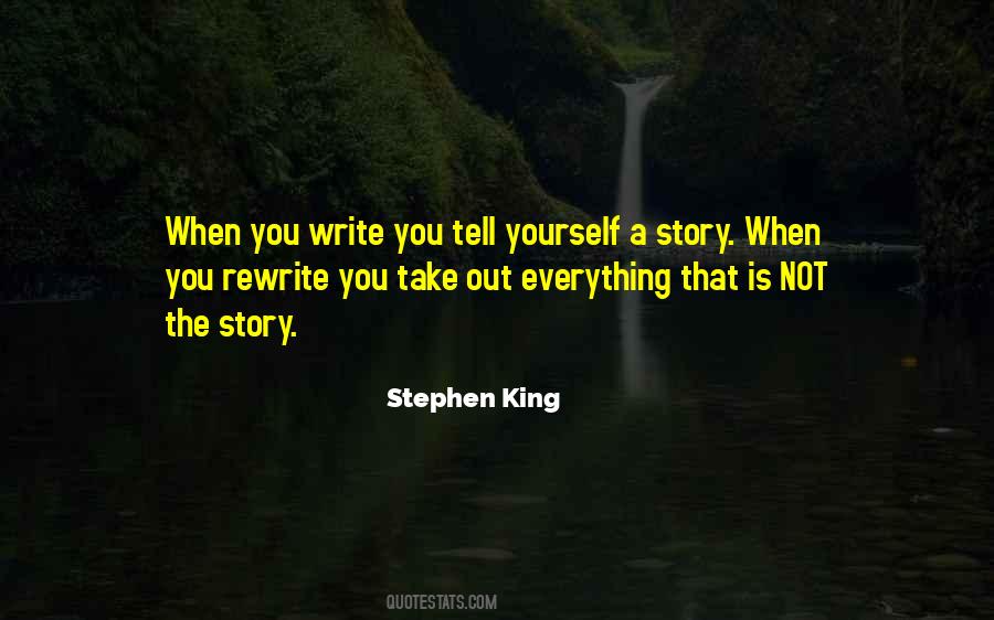 Stephen King Story Quotes #1469312