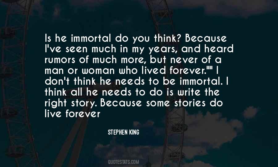 Stephen King Story Quotes #1492123