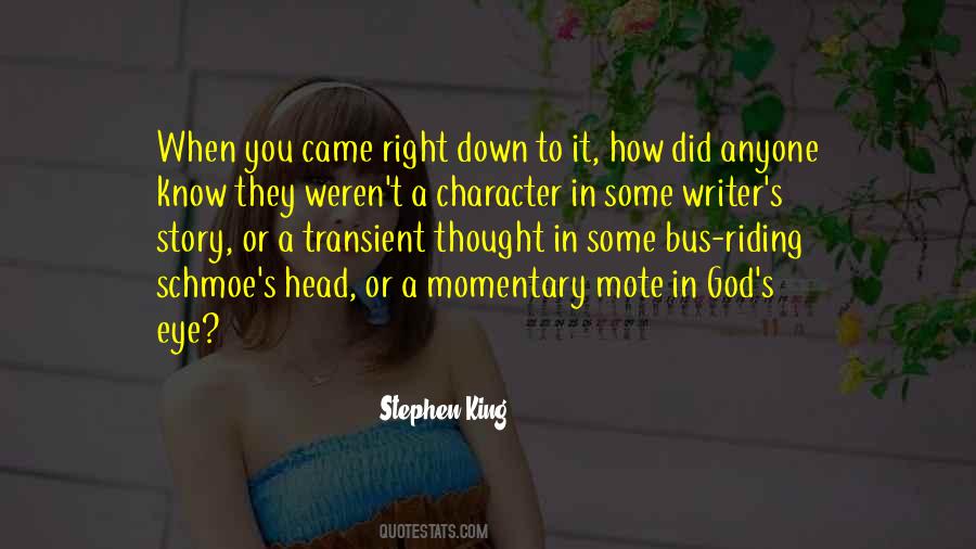 Stephen King Story Quotes #1692424