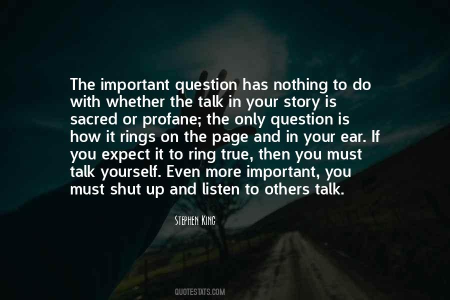 Stephen King Story Quotes #1760877