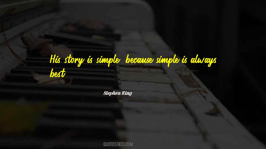 Stephen King Story Quotes #766132