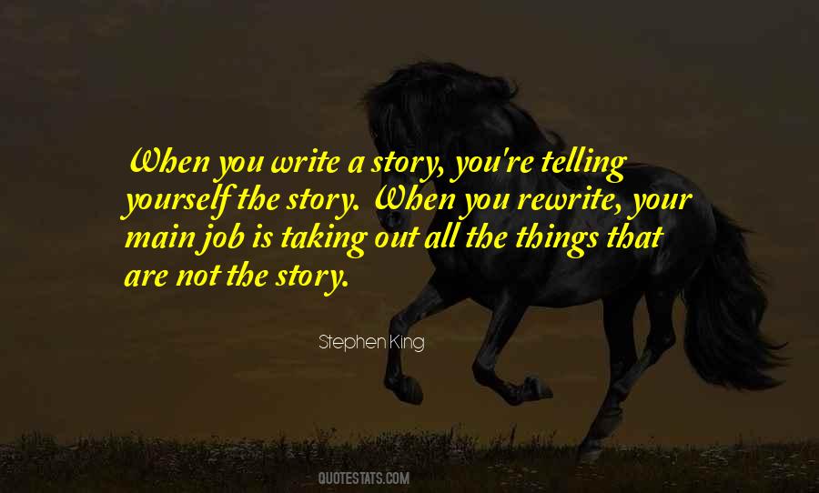 Stephen King Story Quotes #856952