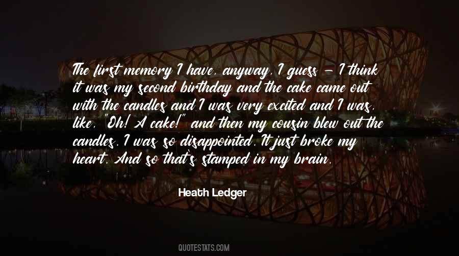 Quotes About Memory #1838468