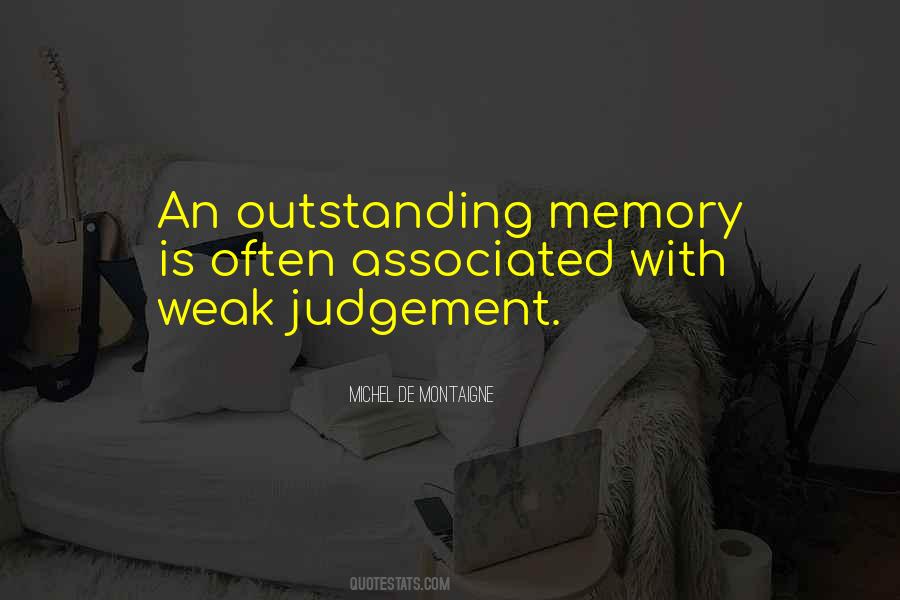 Quotes About Memory #1861535