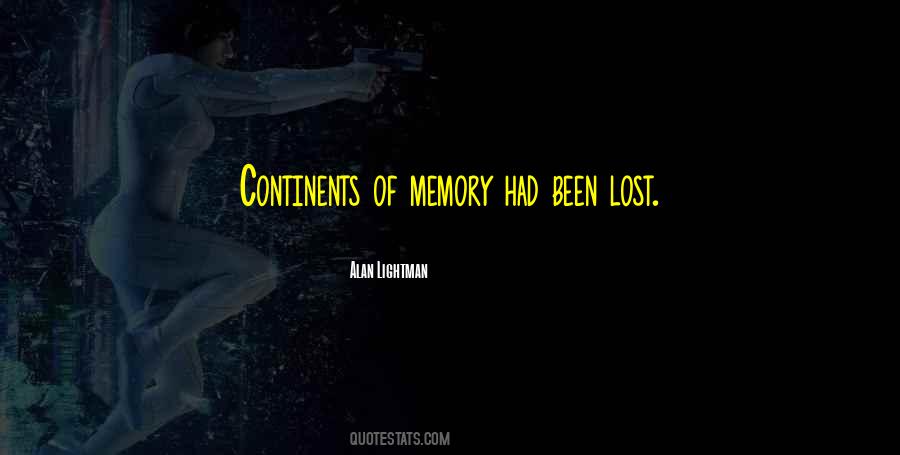 Quotes About Memory #1867383