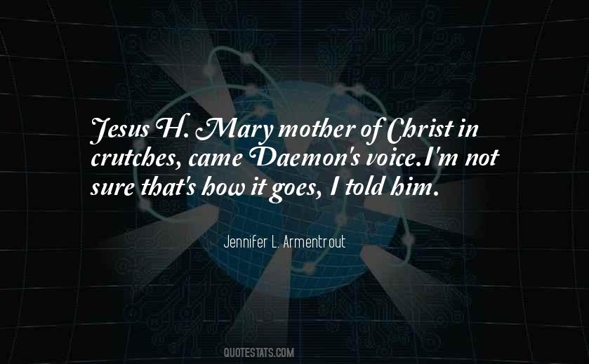 Quotes About Mary Mother Of Jesus #1353386