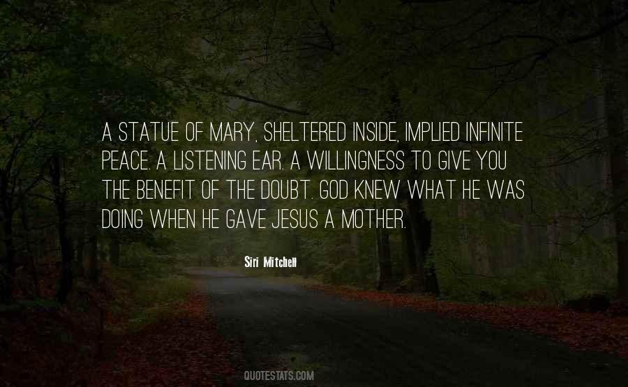 Quotes About Mary Mother Of Jesus #1529244