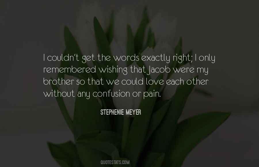 Stephenie Meyer Love Quotes #1252985