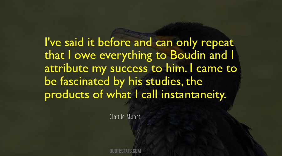 Quotes About Claude Monet #636063