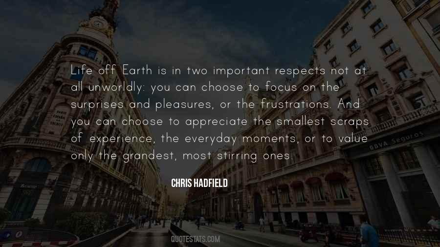 Quotes About Chris Hadfield #1246386