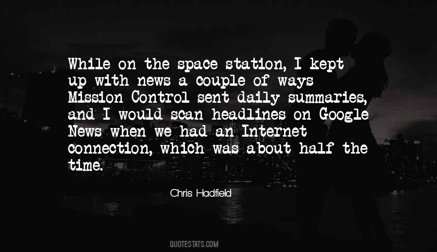 Quotes About Chris Hadfield #742714