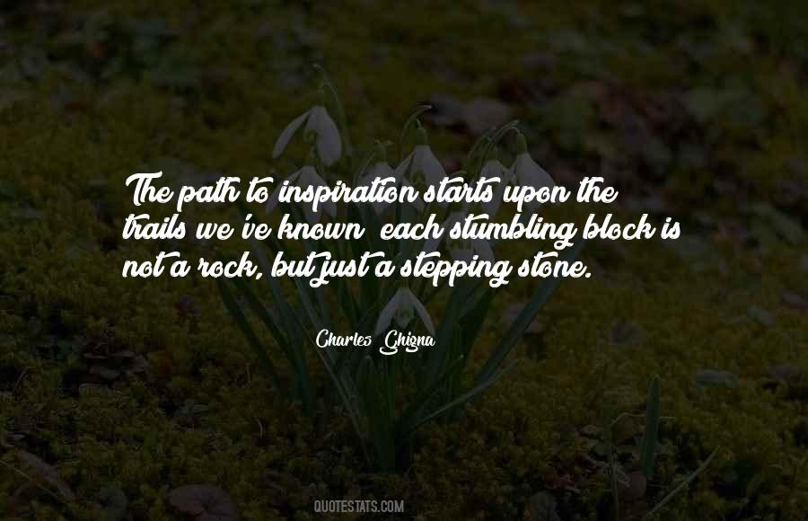 Stepping Stone Quotes #755244