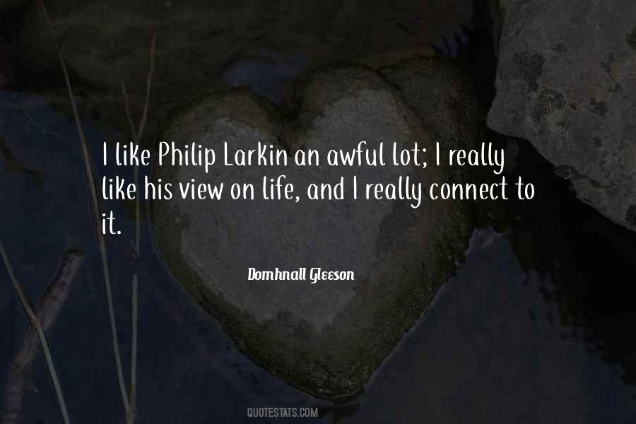 Quotes About Philip Larkin #742231