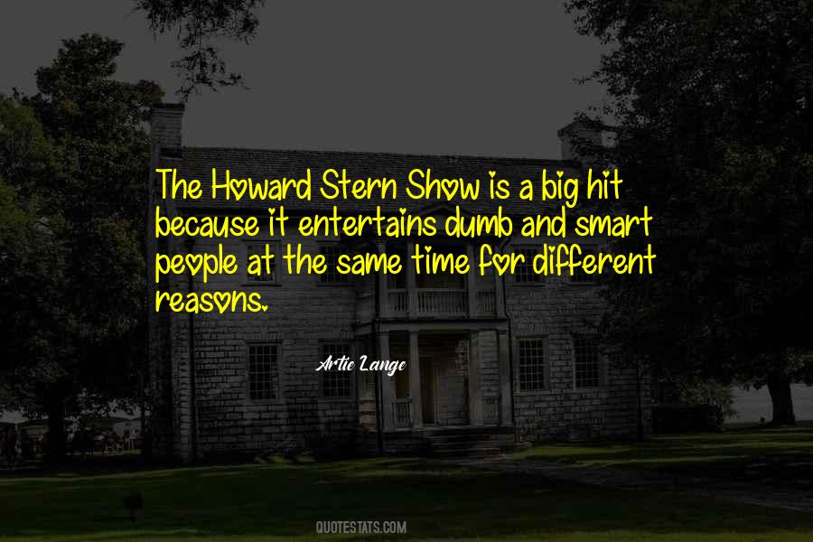 Stern Show Quotes #1252294