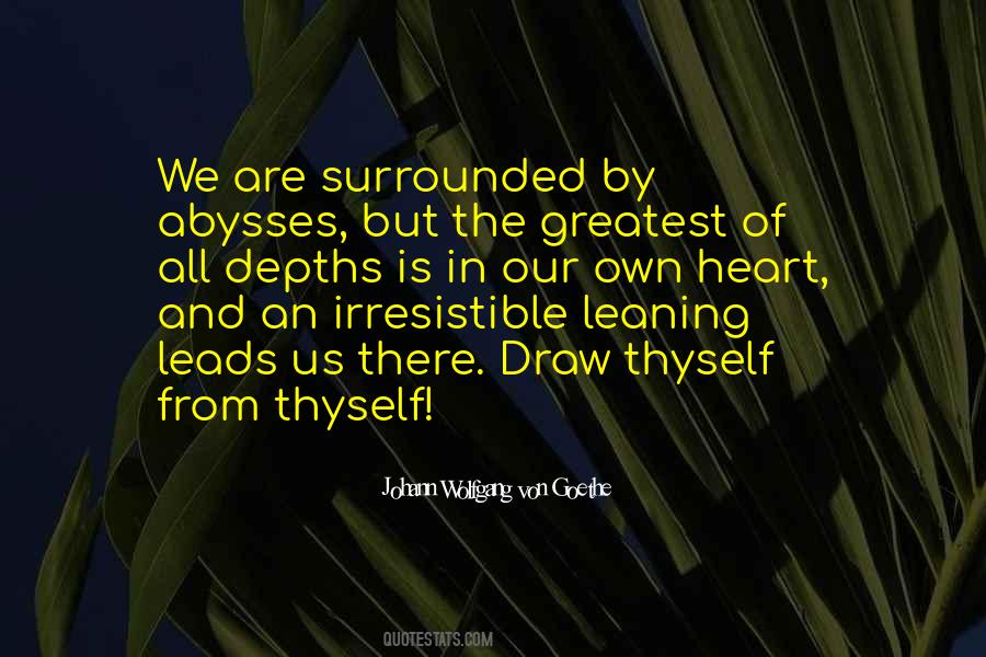 Quotes About Abysses #206104