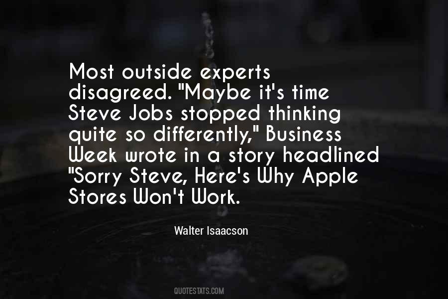 Steve Jobs Walter Isaacson Quotes #519129