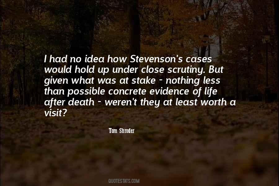 Stevenson Quotes #1155777