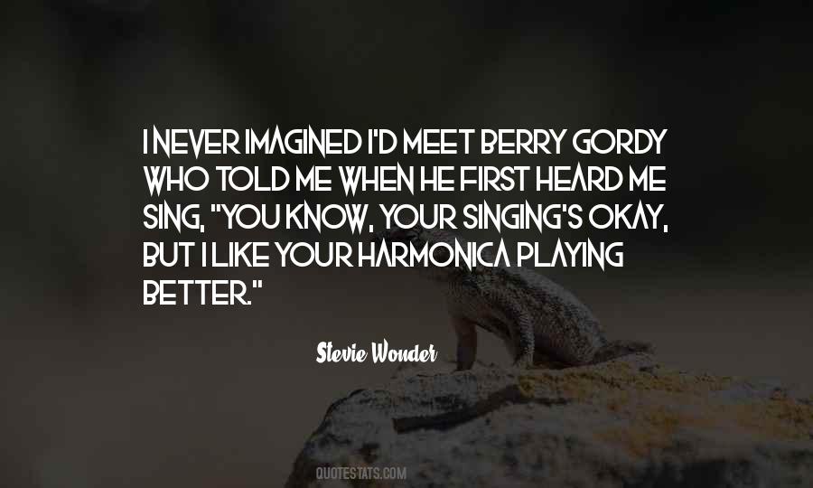 Stevie Wonder's Quotes #1848979