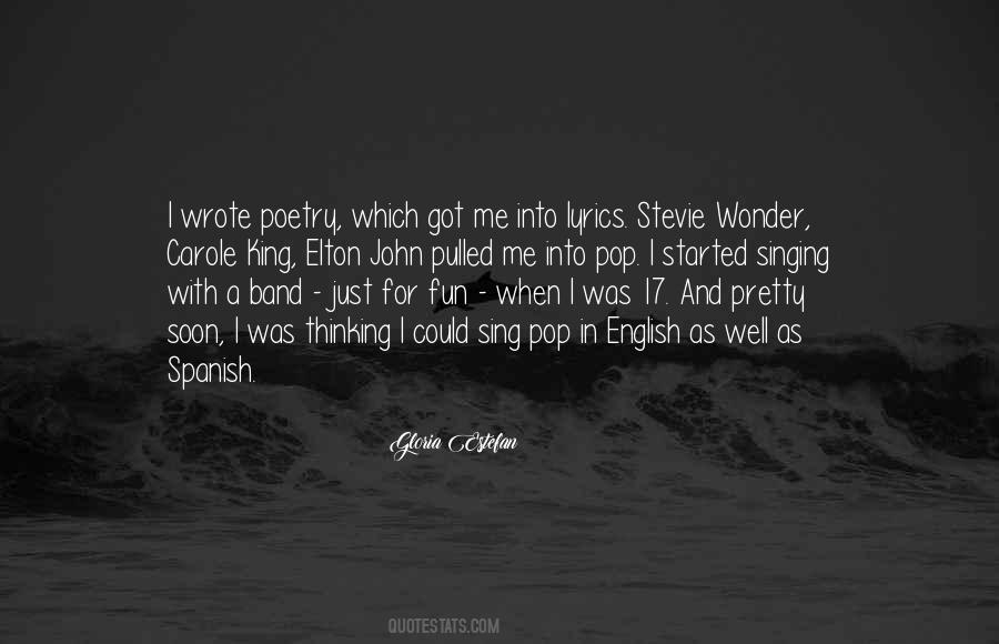 Stevie Wonder's Quotes #409681