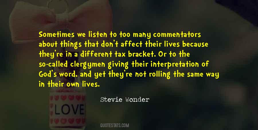 Stevie Wonder's Quotes #68044