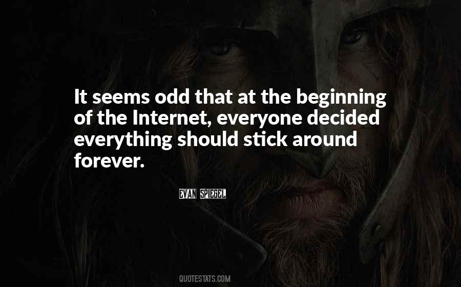 Stick With You Forever Quotes #1400284
