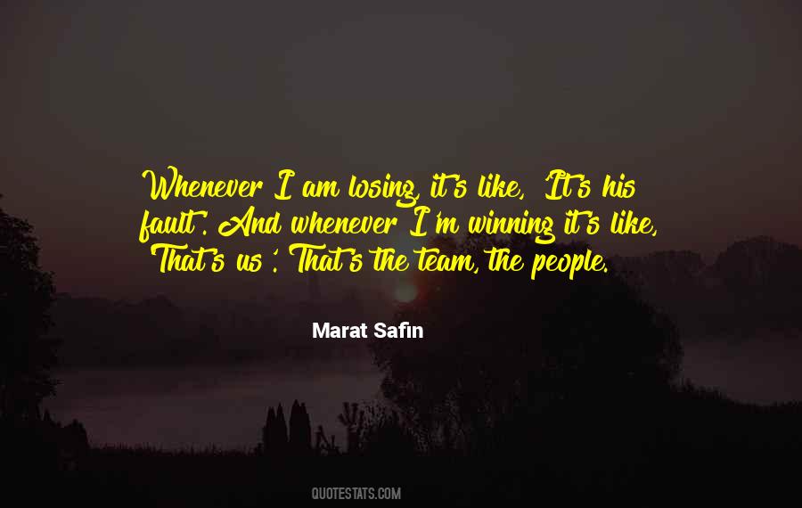 Quotes About Marat Safin #1727681