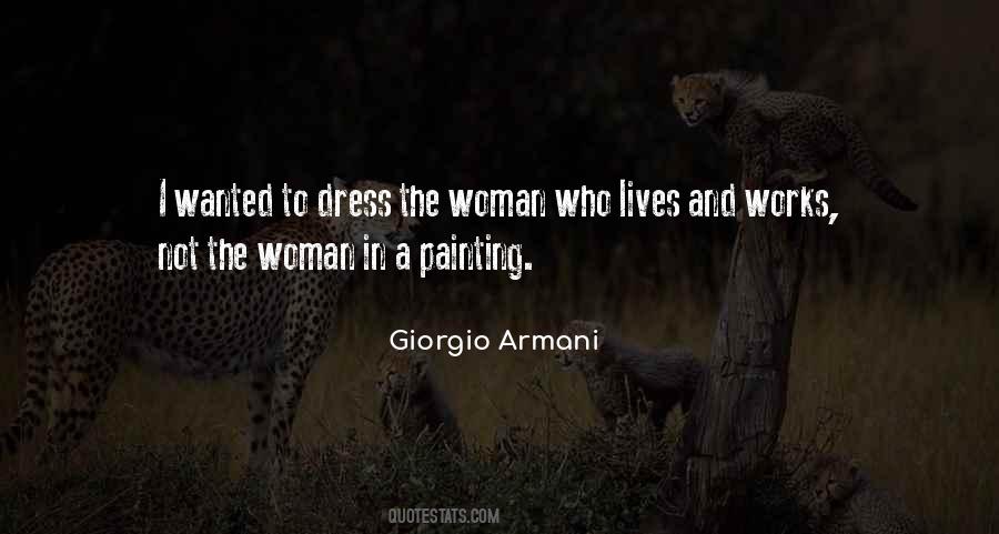 Quotes About Giorgio Armani #424995