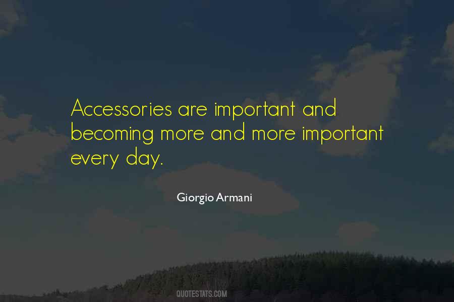 Quotes About Giorgio Armani #54786
