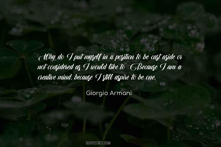 Quotes About Giorgio Armani #871083