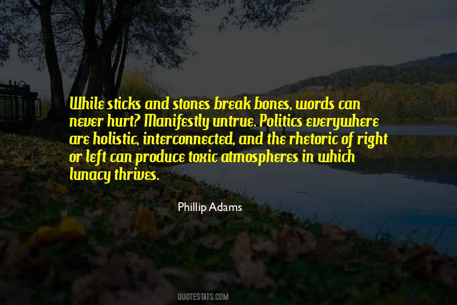 Sticks And Bones Quotes #171257