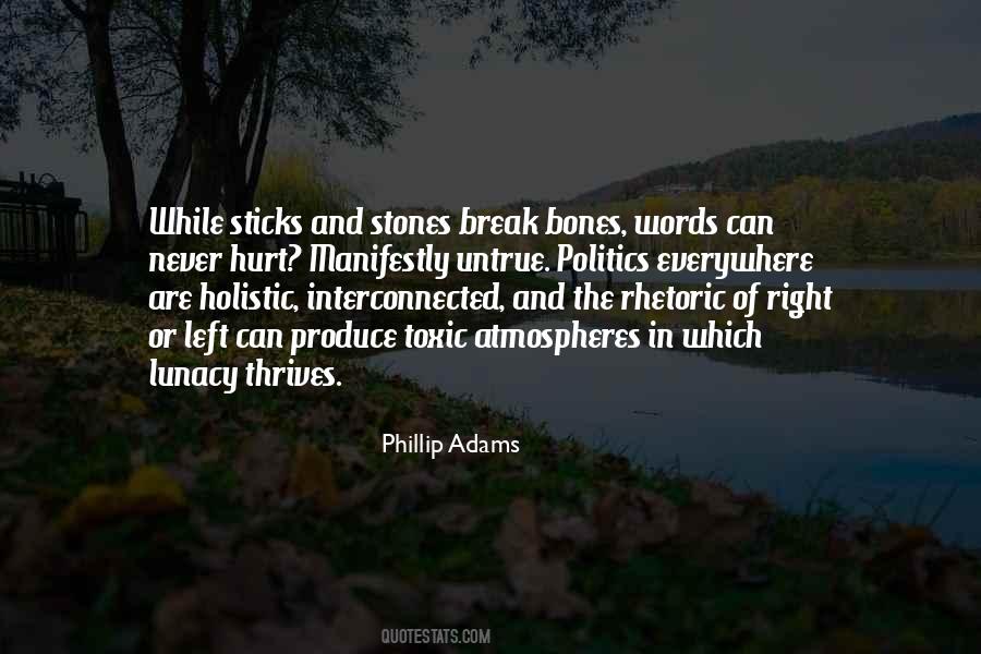 Sticks Stones Quotes #171257