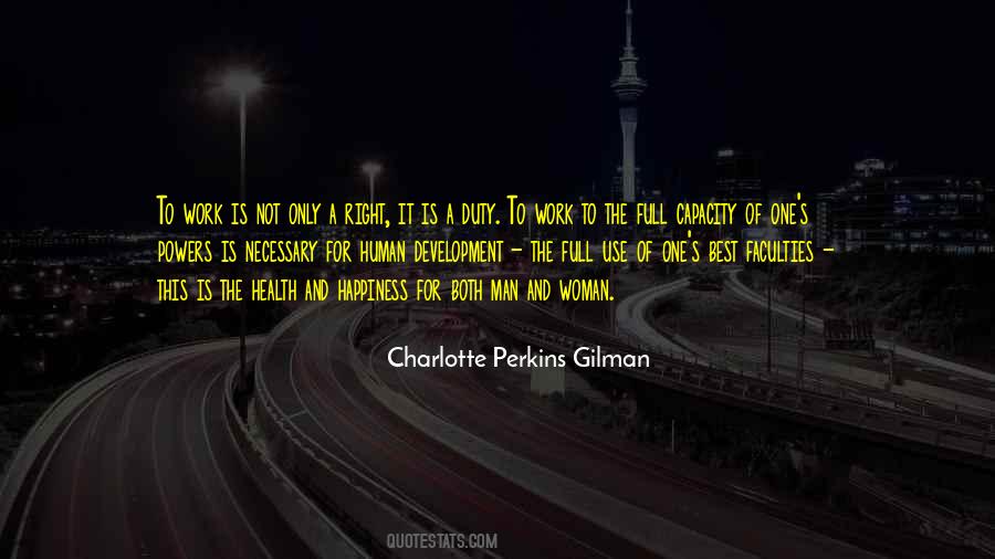Quotes About Charlotte Perkins Gilman #1197924