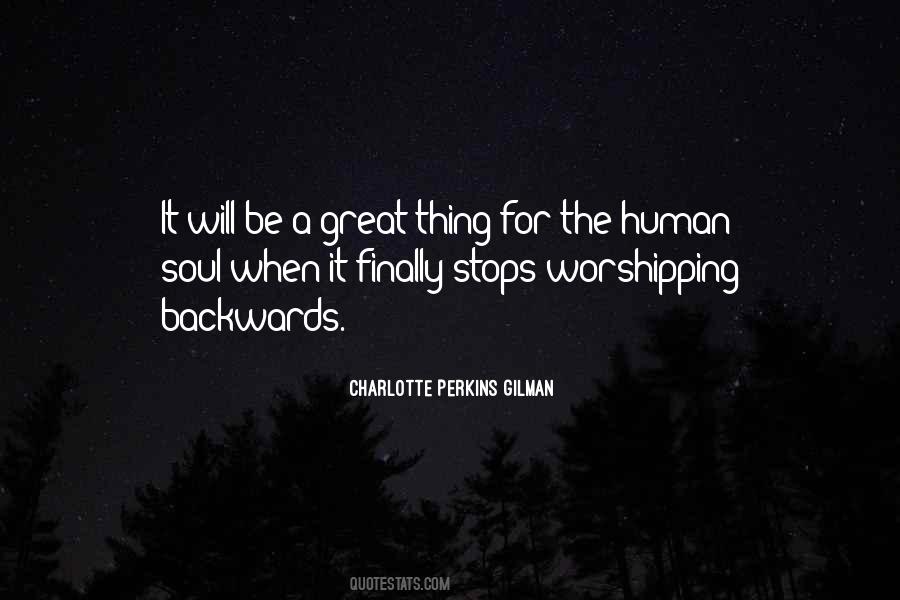 Quotes About Charlotte Perkins Gilman #232611