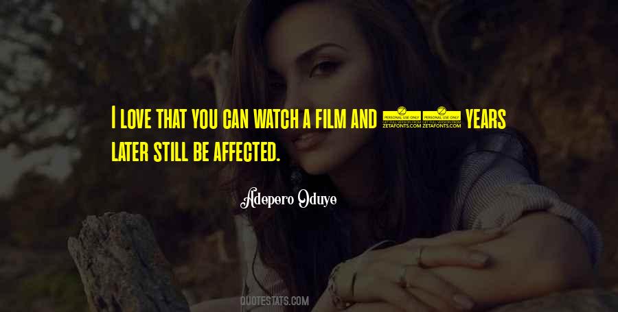 Still Affected Quotes #1557737